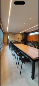 Forro drywall em área gourmet em Belo Horizonte
