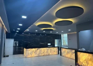 Forro drywall com iluminação em Belo Horizonte